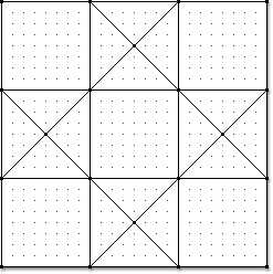 Correctly Drawn: All line segments touch each other and the block outline. 